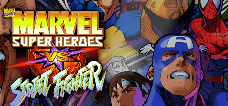 漫威超级英雄 vs. 街头霸王 - 漫威 vs. 卡普空格斗合集（MARVEL SUPER HEROES vs. STREET FIGHTER - MARVEL vs. CAPCOM Fighting Collection） 游戏封面