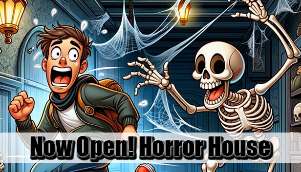 现已开放！恐怖屋（Now Open! Horror House） 游戏封面