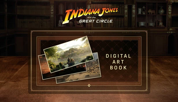 印第安纳·琼斯与大圆环 - 数字艺术设定集（Indiana Jones and the Great Circle - Digital Artbook） 游戏封面