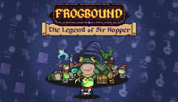 蛙界：霍珀爵士传奇（Frogbound: the Legend of Sir Hopper） 游戏封面