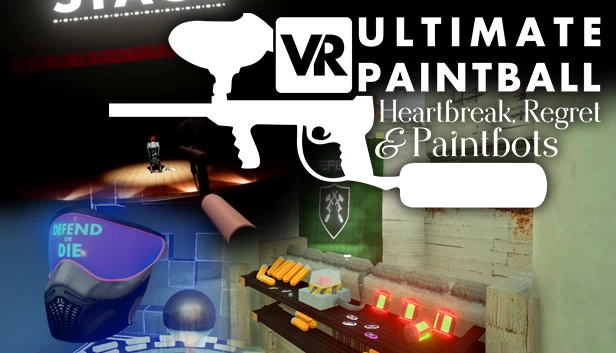 VR终极彩弹：心碎、遗憾与彩弹机器人（VR Ultimate Paintball: Heartbreak, Regret & Paintbots） 游戏封面