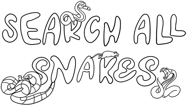 搜索全部 - 蛇类（SEARCH ALL - SNAKES） 游戏封面