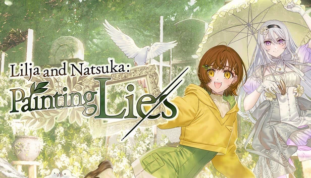 莉莉佳与夏香绘制的谎言（Lilja and Natsuka Painting Lies） 游戏封面