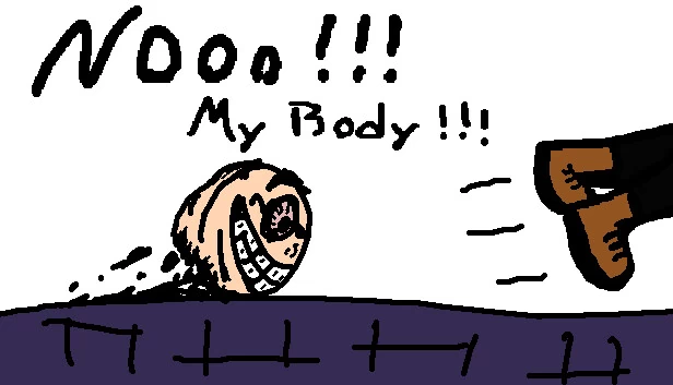 不！我的身体！（NOOO! MY BODY!） 游戏封面