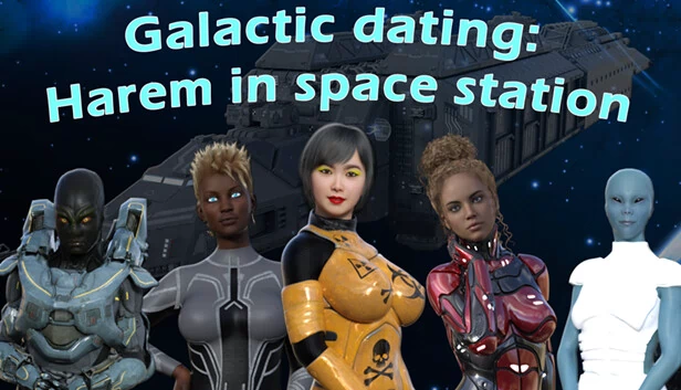 星际约会：空间站后宫（Galactic dating: Harem in space station） 游戏封面