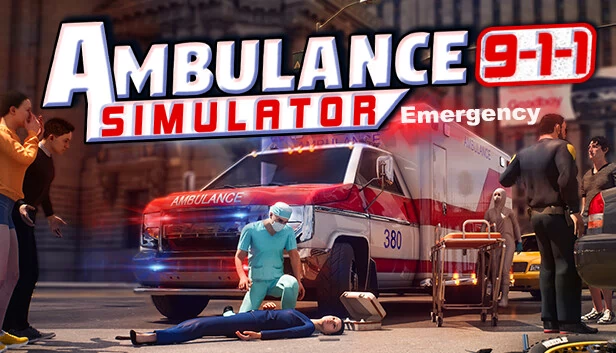 救护车模拟器 911 紧急救援（Ambulance Simulator 911 Emergency） 游戏封面