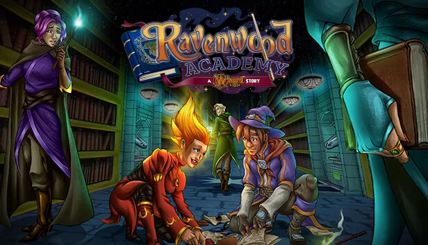 雷文伍德学院：巫师101的故事（Ravenwood Academy: A Wizard101 Story） 游戏封面