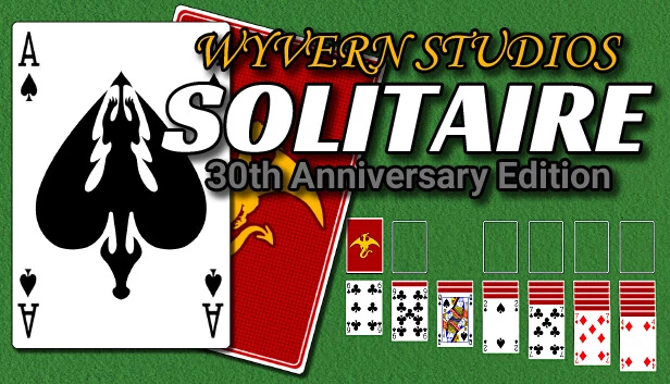 Wyvern Studios 纸牌:30周年纪念版(Wyvern Studios Solitaire: 30th Aniversary Edition) 游戏封面