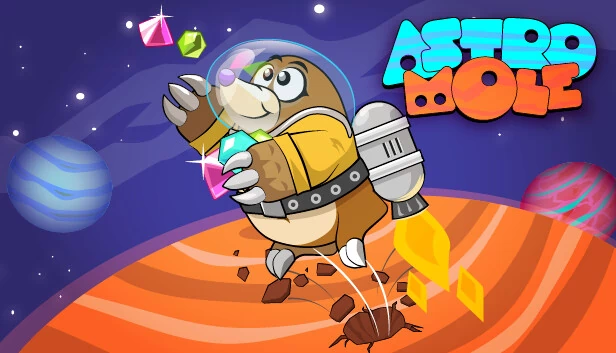阿斯特罗莫尔（AstroMole） 游戏封面