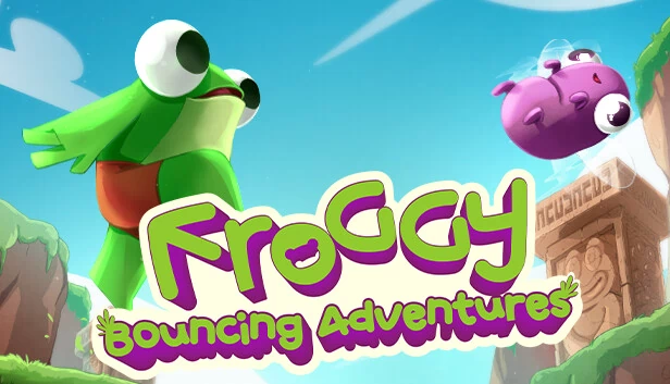 青蛙弹跳冒险（Froggy Bouncing Adventures） 游戏封面