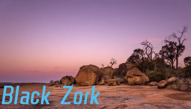 黑色魔域（Black Zork） 游戏封面