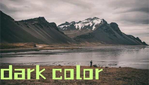 深色（dark color） 游戏封面