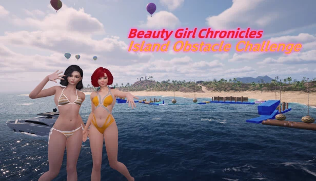 美女女孩编年史：岛屿障碍挑战（Beauty Girl Chronicles: Island Obstacle Challenge） 游戏封面