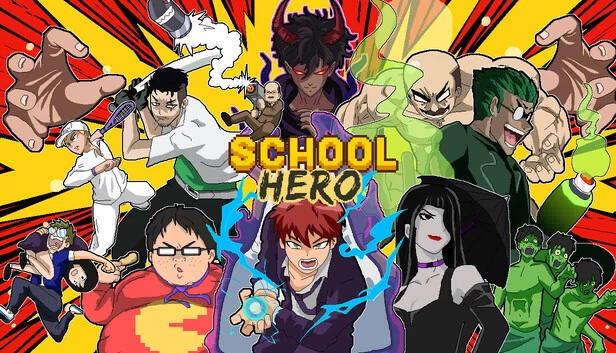 校园英雄（School Hero） 游戏封面