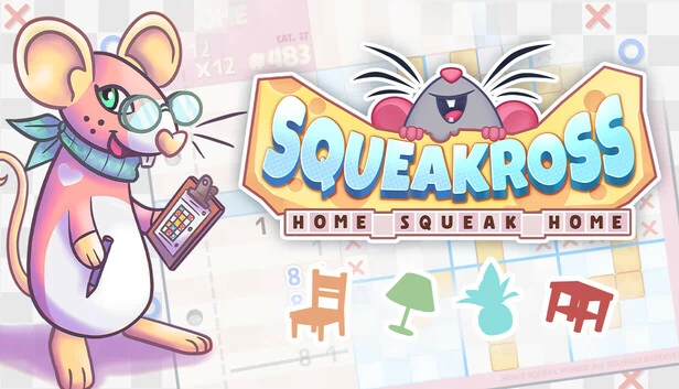 吱吱纵横：温馨家园（Squeakross: Home Squeak Home） 游戏封面