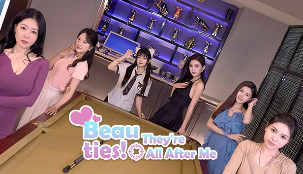美女们！她们都对我有意思（Beauties! They're All After Me） 游戏封面