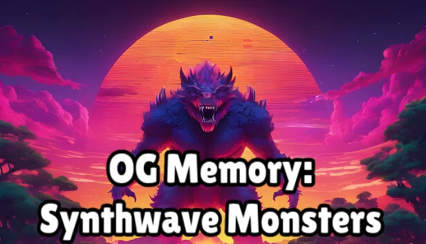 OG Memory：合成波怪物（OG Memory: Synthwave Monsters） 游戏封面