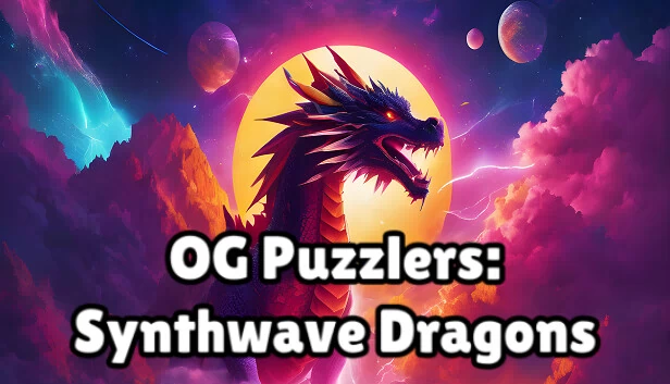 OG Puzzlers: Synthwave Dragons 游戏封面