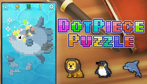 点点拼图 - Dotpicture（Dot Piece Puzzle - Dotpicture） 游戏封面