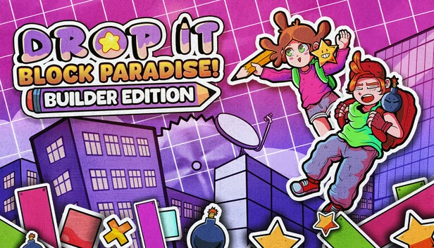 Drop It: Block Paradise! Builder Edition 游戏封面