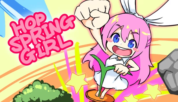 Hop Spring Girl 游戏封面