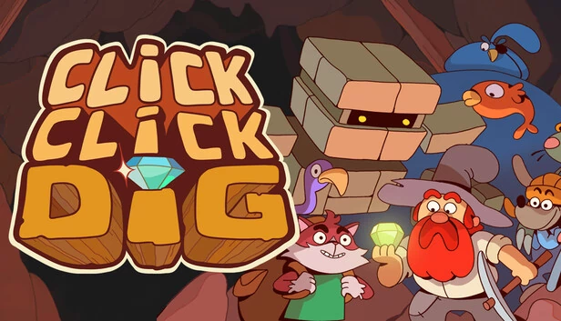 点击挖掘：闲置矿山（Click Click Dig: Idle Mine） 游戏封面
