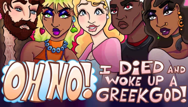 哦不！我死后醒来成了希腊神！（Oh No! I Died and Woke Up a Greek God!） 游戏封面