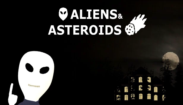 外星人与小行星（Aliens and Asteroids） 游戏封面