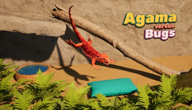 蜥蜴大战昆虫（Agama versus Bugs） 游戏封面