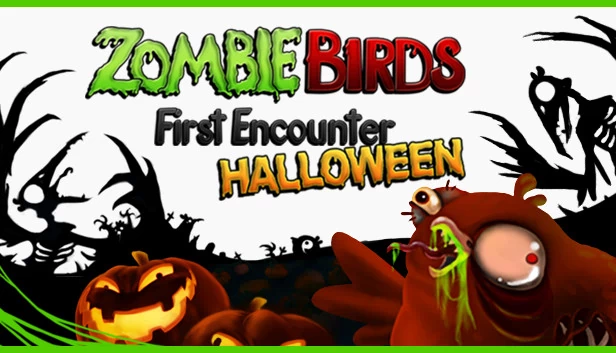僵尸鸟:初次邂逅 万圣节(Zombie Birds First Encounter Halloween) 游戏封面