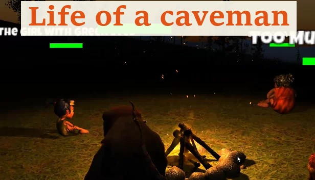 穴居人生活（Life of a caveman） 游戏封面