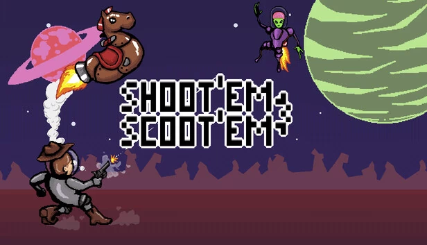 射击与冲刺（Shoot'em & Scoot'em） 游戏封面
