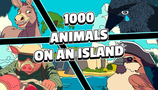 荒岛千兽（1000 ANIMALS ON AN ISLAND） 游戏封面