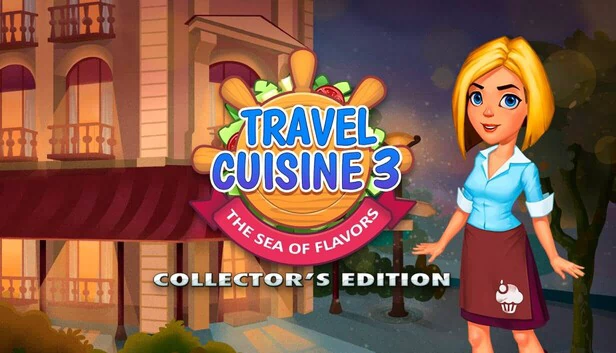 旅行美食3：风味之海 收藏版（Travel Cuisine 3: The Sea of Flavours Collector's Edition） 游戏封面