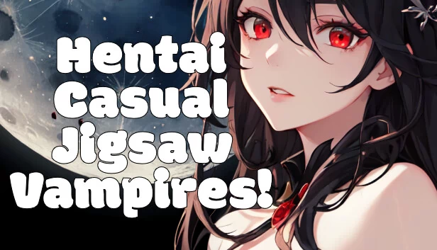 成人休闲拼图 - 吸血鬼（Hentai Casual Jigsaw - Vampires） 游戏封面