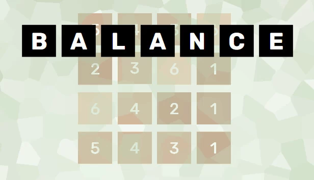 平衡（Balance） 游戏封面