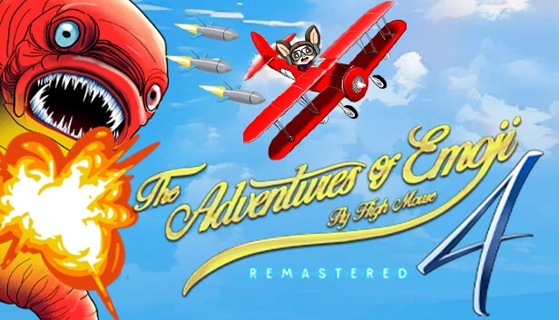 表情符号冒险4:高飞鼠标重制版(The Adventures of Emoji 4: Fly High Mouse Remastered) 游戏封面