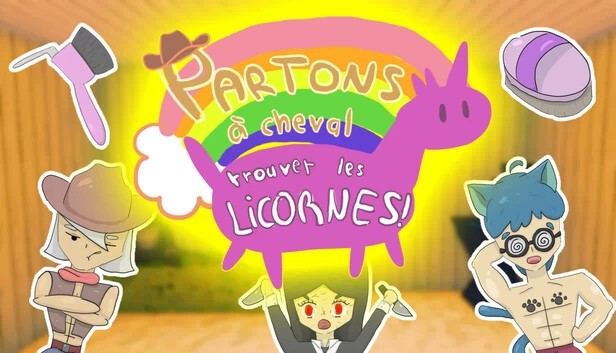 出发吧！骑马寻找独角兽！（Partons à Cheval Trouver les Licornes !） 游戏封面