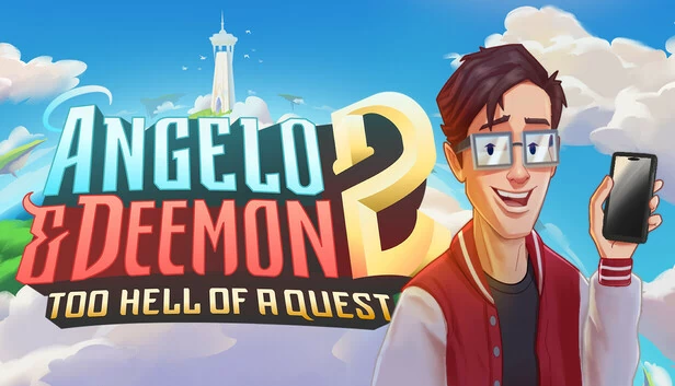 安吉洛与迪蒙2：地狱任务（Angelo and Deemon 2: Too Hell of a Quest） 游戏封面