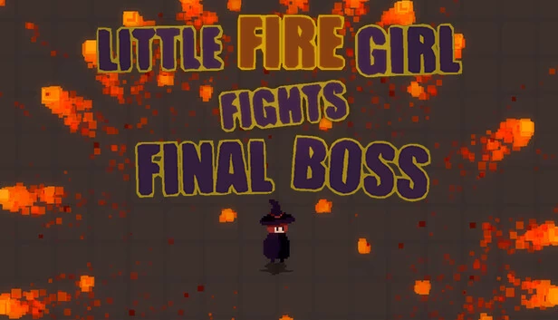 小红姐决战终极Boss（Little Fire Girl Fights Final Boss / 小紅姐掉站终极Boss!） 游戏封面