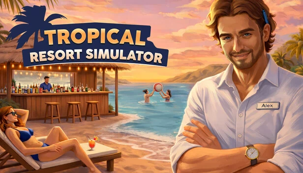 热带度假村模拟器（Tropical Resort Simulator） 游戏封面
