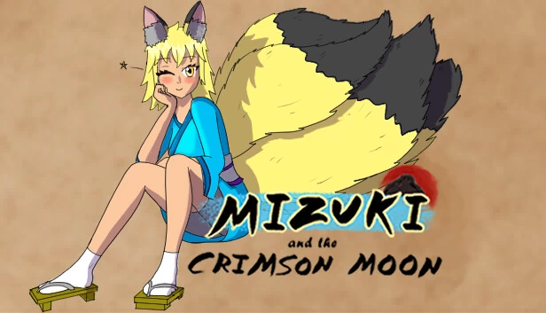 水月和赤红之月（Mizuki and the Crimson Moon） 游戏封面