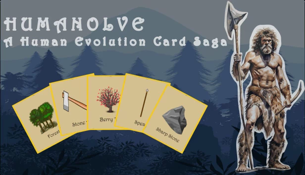 人类进化：卡牌史诗（Humanolve: A Human Evolution Card Saga） 游戏封面