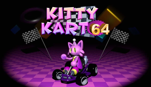 小猫卡丁车64（Kitty Kart 64） 游戏封面