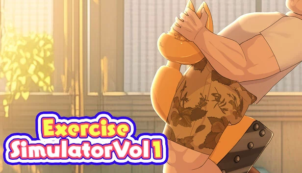 锻炼模拟器 Vol.1 - 在猫型骑乘机中冲刺与锻炼 -（ExerciseSimulator Vol.1 - Hustle and Exercise in a Cat-Type Rodeo Machine -） 游戏封面