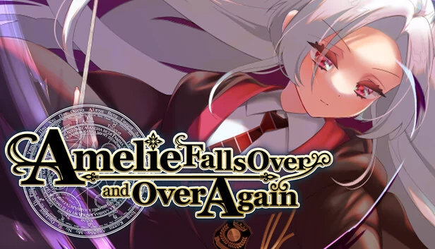 阿梅丽一次又一次摔倒～魔法学院的无尽一周（Amelie falls over and over again ~ An endless week in Magic Academy） 游戏封面