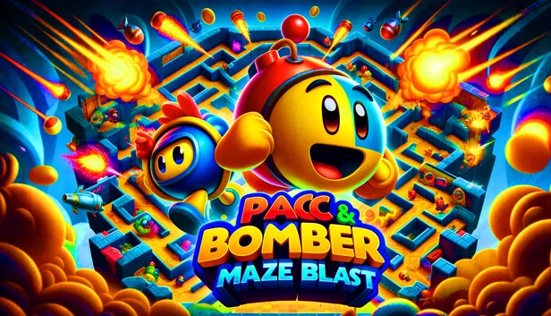 PaCc 与 Bomber：迷宫爆破（PaCc and Bomber: Maze Blast） 游戏封面