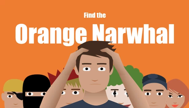 寻找橙色独角鲸（Find the Orange Narwhal） 游戏封面