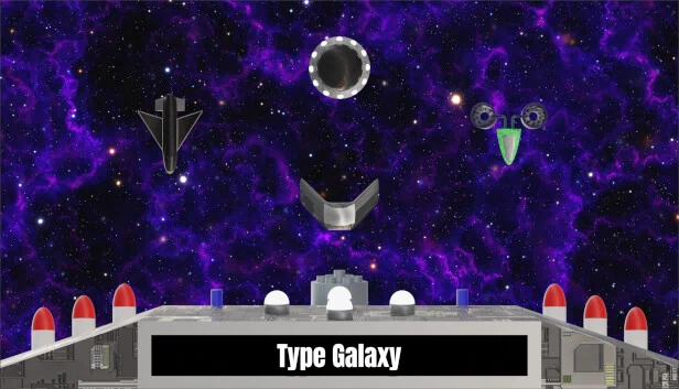 打字星系（Type Galaxy） 游戏封面