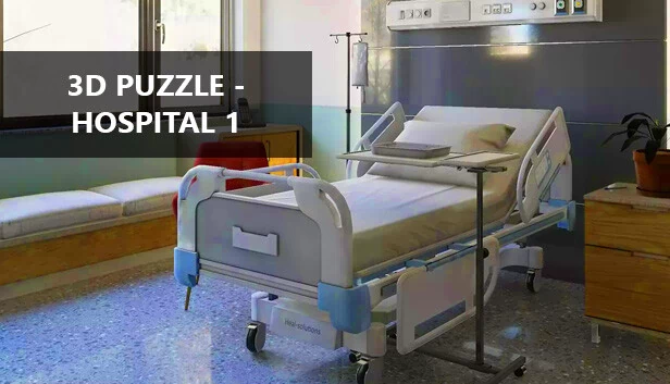 3D PUZZLE - Hospital 1 游戏封面